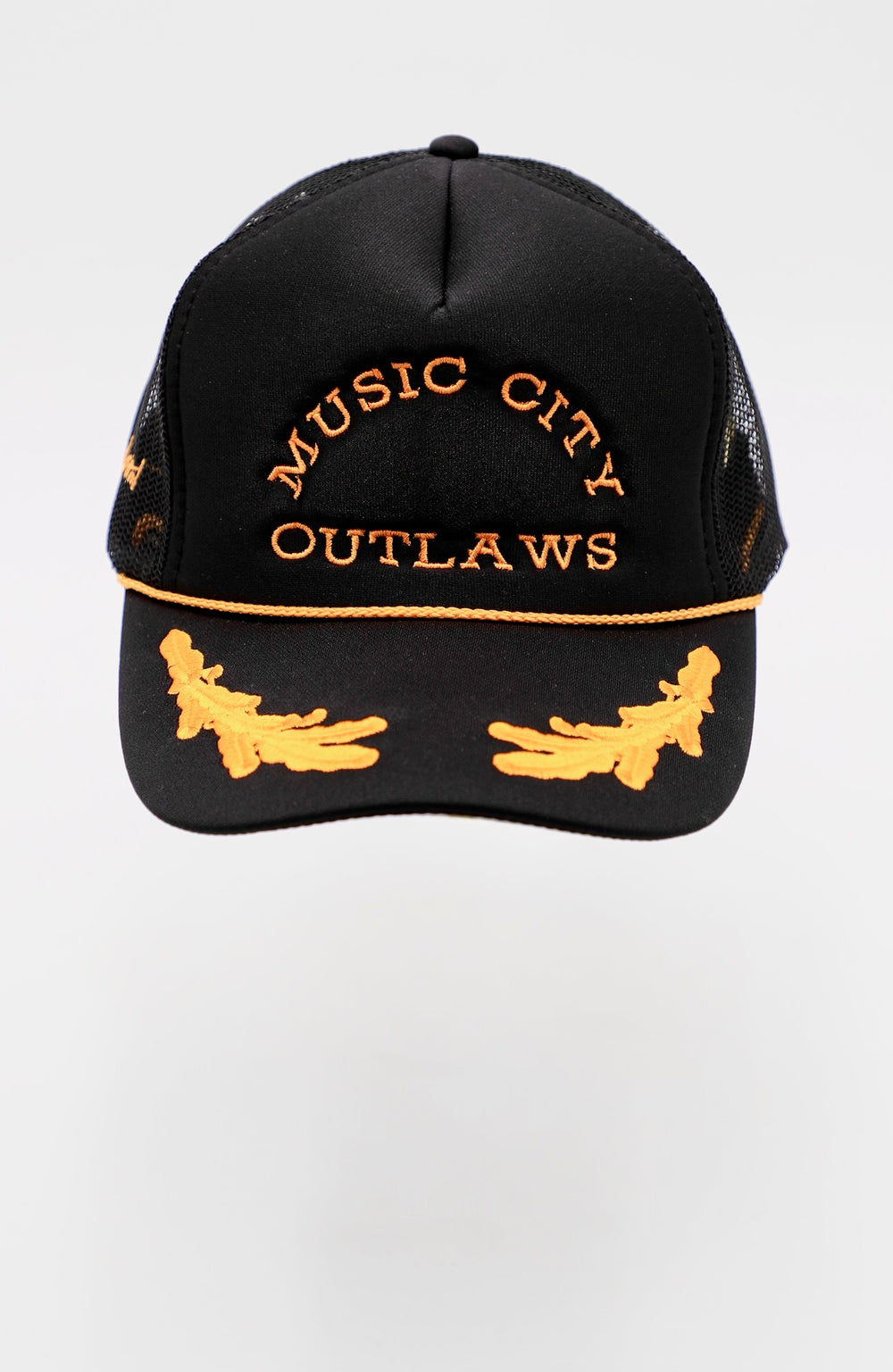 MUSIC CITY OUTLAWS - Black w Gold Leaf