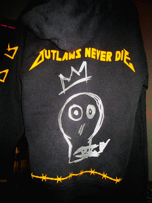 OUTLAW SKELE - CHAIN HOODIE