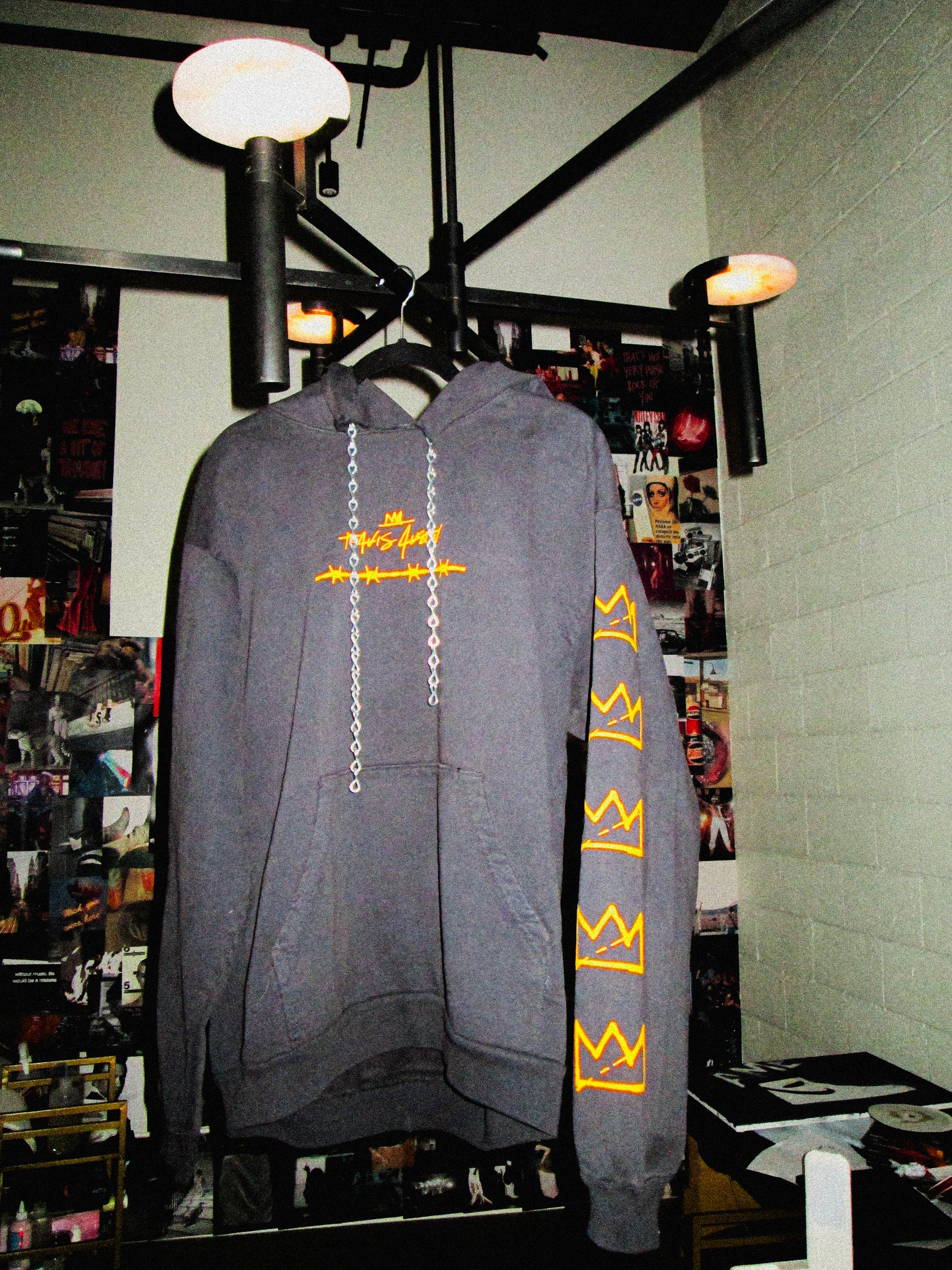 OUTLAW SKELE - CHAIN HOODIE