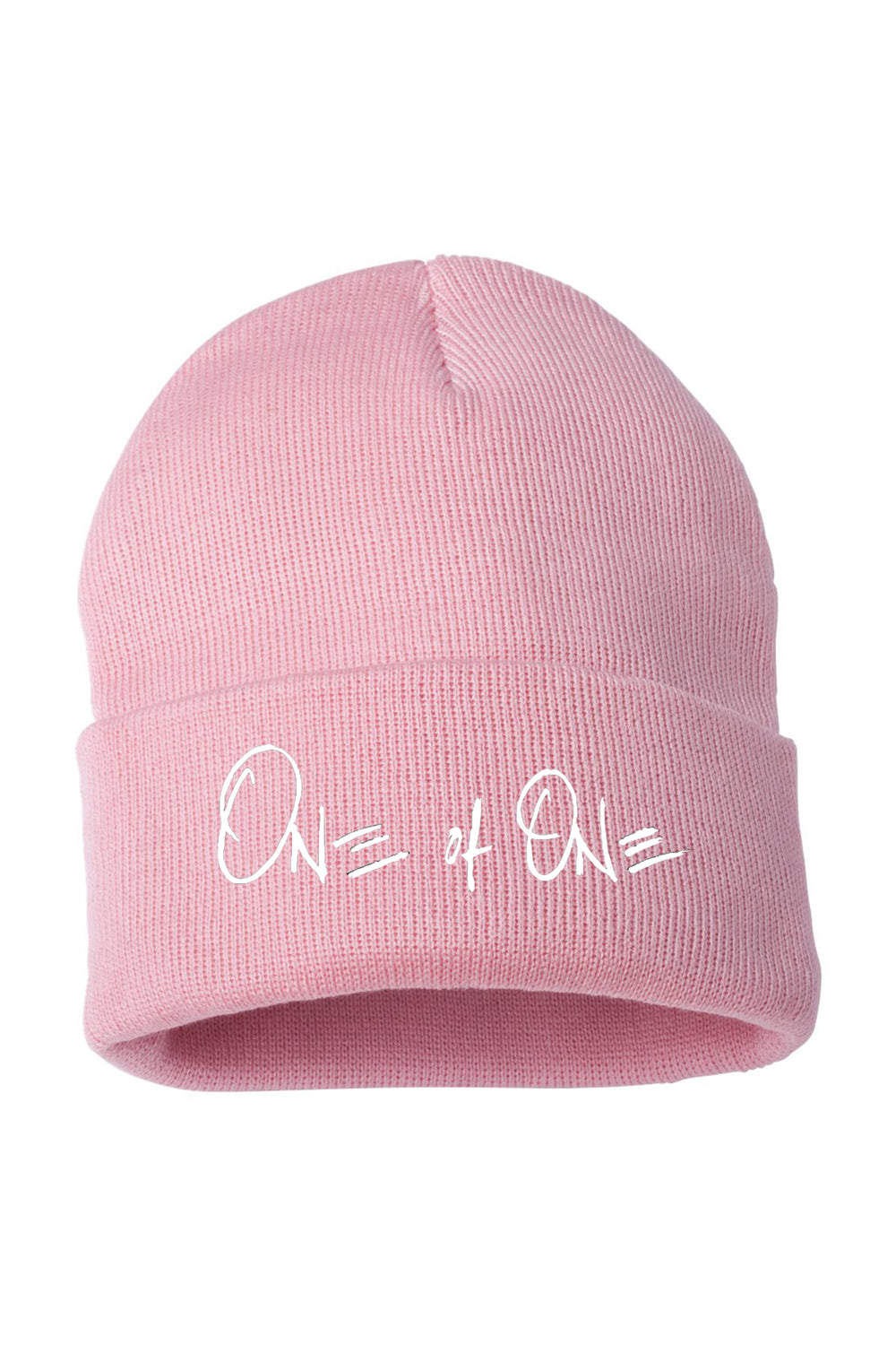 One Of One Cuffed Beanie [Light Pink]